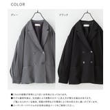 n'OrLABEL袖タックテーラードジャケット | osharewalker | 詳細画像17