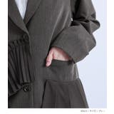 kOhAKUプリーツフリルドッキングジャケット | osharewalker | 詳細画像15