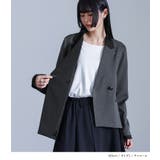 kOhAKU配色ダブルテーラードジャケット  | osharewalker | 詳細画像8 