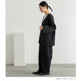 n OrLABELノーカラーラウンドヘムジャケット×コクーンパンツセットアップ | osharewalker | 詳細画像11