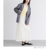 somari imaginationハート刺繍シアー切り替えタンクトップ | osharewalker | 詳細画像4 