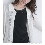 somari imaginationハート刺繍シアー切り替えタンクトップ | osharewalker | 詳細画像10 