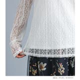 n'OrLABELクラシカルデザインレースブラウス | osharewalker | 詳細画像15 