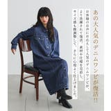 somari imaginationデニムロングジャケットワンピース | osharewalker | 詳細画像2