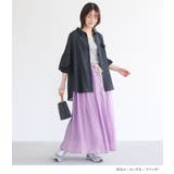 n'OrLABELふわさらロングスカート | osharewalker | 詳細画像15 