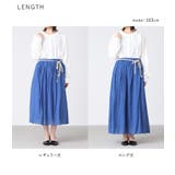 n'OrLABELふわさらロングスカート | osharewalker | 詳細画像20 