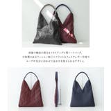 kOhAKU2wayワッシャー×フラット配色トライアングルトート | osharewalker | 詳細画像3
