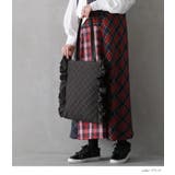 somari imaginationフリルキルティングトートバッグ | osharewalker | 詳細画像9 