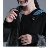 kOhAKU配色フード付きロングカーディガン | osharewalker | 詳細画像10