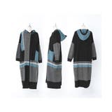 kOhAKU配色フード付きロングカーディガン | osharewalker | 詳細画像13