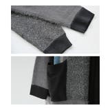 kOhAKU配色フード付きロングカーディガン | osharewalker | 詳細画像14