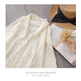 somari imaginationスカラップ刺繍ブラウス | osharewalker | 詳細画像7 