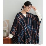 n'OrLABELチェック柄ストールポンチョ | osharewalker | 詳細画像8