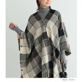 n'OrLABELチェック柄ストールポンチョ | osharewalker | 詳細画像10