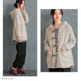 n'OrLABELダッフルデザインニットパーカー | osharewalker | 詳細画像11