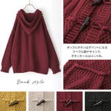 n'OrLABELダッフルデザインニットパーカー | osharewalker | 詳細画像14