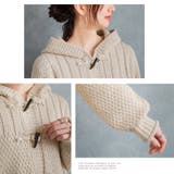 n'OrLABELダッフルデザインニットパーカー | osharewalker | 詳細画像15