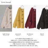 n'OrLABELダッフルデザインニットパーカー | osharewalker | 詳細画像19