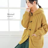 n'OrLABELダッフルデザインニットパーカー | osharewalker | 詳細画像8