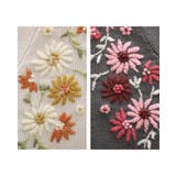somari imagination花柄手刺繍ニットカーディガン  | osharewalker | 詳細画像14 