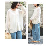 n'OrLABEL前後2wayシアーニットカーディガン  | osharewalker | 詳細画像11 