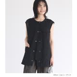 n'OrLABELノーカラーレースジレ | osharewalker | 詳細画像7