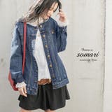 somari imaginationヴィンテージ風デニムジャケット | osharewalker | 詳細画像3