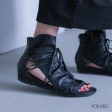 kOhAKUデザイングラディエーターサンダル 