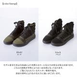 kOhAKU多重紐デザインハイカットスニーカー | osharewalker | 詳細画像18