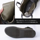 kOhAKU多重紐デザインハイカットスニーカー | osharewalker | 詳細画像8