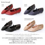 n'OrLABELストラップ付ローヒールパンプス | osharewalker | 詳細画像19