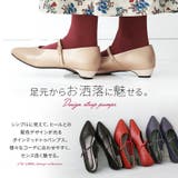 n'OrLABELストラップ付ローヒールパンプス | osharewalker | 詳細画像2