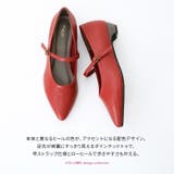 n'OrLABELストラップ付ローヒールパンプス | osharewalker | 詳細画像5