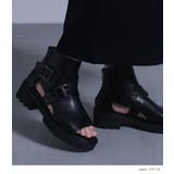 kOhAKUクロスベルトデザイン厚底サンダル  | osharewalker | 詳細画像5 