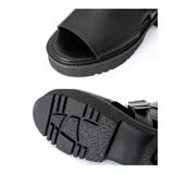 kOhAKUクロスベルトデザイン厚底サンダル  | osharewalker | 詳細画像12 