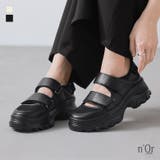 n'OrLABEL厚底スニーカーサンダル | osharewalker | 詳細画像1 