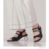 somari imaginationクリアヒールデザインサンダル | osharewalker | 詳細画像10 