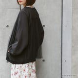 n'OrLABELバックプリーツチュールブルゾン | osharewalker | 詳細画像12