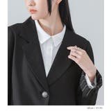 kOhAKU異素材プリーツアシメジャケット  | osharewalker | 詳細画像12 