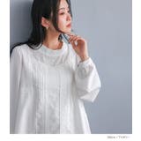 n'OrLABELスタンドカラーレースブラウス | osharewalker | 詳細画像7