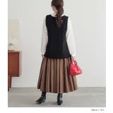 n'OrLABELスエードタッチタックスカート  | osharewalker | 詳細画像11 