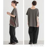 n'OrLABEL洗練フロッキードットTシャツ | osharewalker | 詳細画像12 