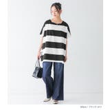n'OrLABELデザインボートネックボーダーTシャツ | osharewalker | 詳細画像7 