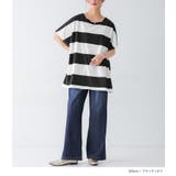 n'OrLABELデザインボートネックボーダーTシャツ | osharewalker | 詳細画像9 