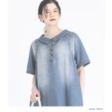 somari imaginationピュアヴィンテージデニムロングワンピ | osharewalker | 詳細画像10