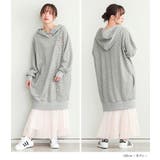 n'OrLABELスタンドカラーロングデザインパーカー  | osharewalker | 詳細画像3 