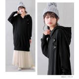 n'OrLABELスタンドカラーロングデザインパーカー  | osharewalker | 詳細画像15 