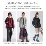 n'OrLABELゆるっとシンプルフードパーカー | osharewalker | 詳細画像8