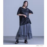 kOhAKUアシンメトリー手書き風デザインTシャツ | osharewalker | 詳細画像2 