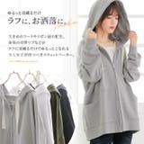 n'OrLABEL配色リボンスウェットパーカー | osharewalker | 詳細画像2